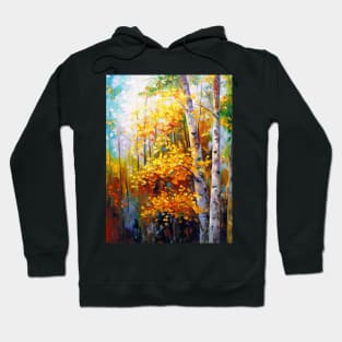 Birch in the forest Hoodie